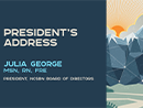Watch President's Address Video