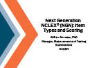 Watch Next Generation NCLEX (NGN): Test Scoring Video