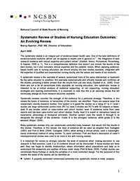 research paper about nursing education