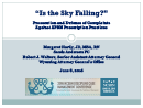Watch “Is the Sky Falling?” Prosecution and Defense of Complaints Against Advanced Nurse Practitioners Prescription Practices  Video