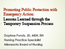 Watch Promoting Public Protection with Emergency Action: Lessons Learned Video