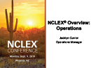 Watch NCLEX Operations: Overview Video