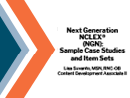 Watch Next Generation NCLEX (NGN): Sample Standalone Items Video