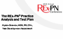 Watch The REx-PN Practice Analysis and Test Plan Video