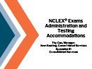 Watch Testing Operations: Exam Administration and Accommodations Video