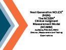 Watch The NCSBN Clinical Judgment Measurement Model (NCJMM) Video