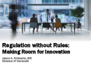 Watch Keynote: Regulation without Rules: Making Room for Innovation Video