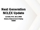 Watch Next Generation NCLEX (NGN) Update Video