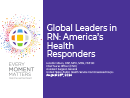 Watch Keynote: Global Leaders in RN: America’s Health Responders Video