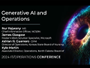 Watch Generative AI and Operations Video