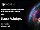 Watch Implementing the Amended 60-Day Residency Rule and Managing the Duplicate Multistate License Report Video