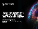 Watch Risk Management: Monitoring IT & Privacy Risks with a Risk Register Video