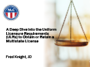 Watch A Deep Dive into the Uniform Licensure Requirements (ULRs) to Obtain or Retain a Multistate License Video